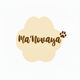 Logo Ma'Novaya patte marron crème